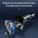 Автомобильный АЗУ FM-трансмиттер модулятор Baseus FM Bluetooth Launcher S-13 2USB + Type-C black - изображение 4