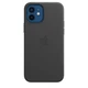 Чехол кожаный Wave Premium AAA Leather Case with MagSafe для Apple iPhone 12/12 Pro Black - изображение 4