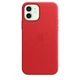Чехол кожаный Wave Premium AAA Leather Case with MagSafe для Apple iPhone 12/12 Pro Product Red - изображение 3