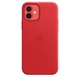 Чехол кожаный Wave Premium AAA Leather Case with MagSafe для Apple iPhone 12/12 Pro Product Red - изображение 5