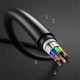 Кабель Choetech USB Type-C - USB Type-C (M/M), 3 м, Black (CC0004) - зображення 3
