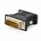 Адаптер Cablexpert DVI - VGA (M/F), Black (A-DVI-VGA-BK) - изображение 1