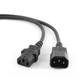 Кабель силовий Cablexpert PC-189-VDE-5M (С13-С14), VDE, чорний, 5м - изображение 1