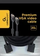 Кабель Cablexpert VGA - VGA (M/M), HD15, чорний, 20 м (CC-PPVGA-20M-B) пакет - зображення 4