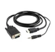Кабель Cablexpert HDMI - VGA, (M/F), 5 м, Black (A-HDMI-VGA-03-5M) - изображение 1