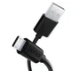 Кабель Choetech USB - micro USB (M/M), 1.2 м, Black (AB003) - зображення 1