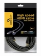 Кабель Cablexpert HDMI - HDMI V 1.4 (M/M), вилка/кутова вилка, 4.5 м, чорний (CC-HDMI490-15) пакет - зображення 5
