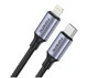 Кабель Foneng X95 Metal Head Braided Cable USB-C - Lightning PD20W 1.2м Black (X95-CA-TCIP) - зображення 1
