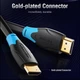 Кабель Vention HDMI - HDMI V2.0 (M/M), 1 м, чорний (AACBF) - изображение 7