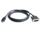 Кабель REAL-EL HDMI - DVI (M/M), 1.8 м, Black (EL123500013) - зображення 2
