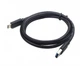 Кабель Cablexpert USB - USB Type-C V3.0 (M/M), 0.5 м, преміум, чорний (CCP-USB3-AMCM-0.5M) - зображення 2