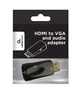Адаптер Cablexpert HDMI - VGA V 1.4 (M/F), Black (A-HDMI-VGA-02) - зображення 4