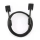 Кабель Cablexpert VGA - VGA (M/M), подвійне екранування, з 2-ма феритами, 1.5 м, чорний (CCB-PPVGA-1.5M) - изображение 2
