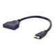 Кабель-розгалужувач Cablexpert HDMI - 2хHDMI (M/F), 0.3 м, Black (DSP-2PH4-04) - изображение 1
