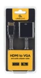 Адаптер Cablexpert HDMI - VGA V 1.4 (M/F), 0.15 м, Black (A-HDMI-VGA-03) - зображення 5