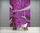 Флизелиновые фотообои круги 184x254 см Розовый коридор с шарами 3D Геометрический Туннель (10078V4A)+клей - изображение 4