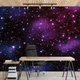 Детские флизелиновые фотообои для мальчиков 368x254 см Космос Галактика Звездное небо (177V8)+клей - изображение 5