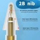 Набор сменных 3-х наконечников VUUV для стилуса Apple Pencil и Airon AirPencil 2B x2, HB x1 Белые - изображение 2