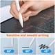 Набор сменных 3-х наконечников VUUV для стилуса Apple Pencil и Airon AirPencil 2B x2, HB x1 Белые - изображение 7