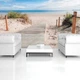 Море пляж флизелиновые фотообои Пейзаж Природа 254x184 см 3Д Дорожка на берегу океана (1998V4)+клей - изображение 10
