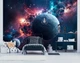 Флізелінові фотошпалери 312x219 см Фантастичний краєвид на фоні космічного хаосу (14660VEXXL) - зображення 5