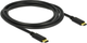 Kabel Delock USB Type-C 2 m Black (4043619833320) - obraz 1