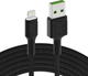 Kaбель LogiLink Lightning - USB Type-A 2 м Black (KABGC12) - зображення 1