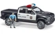 Игровой набор Bruder Полицейский пикап Dodge RAM 2500 с фигуркой 02505 - изображение 3