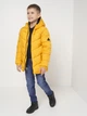 Детская демисезонная куртка для мальчика Minoti 11COAT 15 37378KID 80-86 см Желтая (5059030940287) - изображение 6