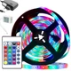 Светодиодная лента RGB 3528 - 5м с пультом и блоком питания SMD 3528 - изображение 1
