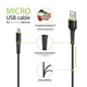 Кабель Intaleo CBFLEXM3 USB - micro USB (M/M), 3 м, Black (1283126487491) - зображення 2
