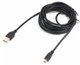 Кабель Cablexpert USB - mini-USB V 2.0 (M/M), 3 м, чорний (CCP-USB2-AM5P-10) - зображення 1