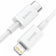 Кабель Baseus Type-C – Lightning PD 20W 1метр Superior White (CATLYS-A02) - изображение 6