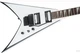 Електрогітари JACKSON JS32 AH KING V WHITE WITH BLACK BEVELS - зображення 3
