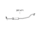 Глушитель передний Сузуки Свифт (Suzuki Swift) 10- (287-471) Bosal - изображение 4