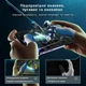 Охладитель для телефона на аккумуляторе Кулер для игр с RGB подсветкой И СЕНСОРНЫЕ киберспортивные НАПАЛЬНИКИ эластичные (перчатки) UNRIVAL GAMING для геймеров - изображение 10
