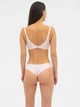 Трусики бразилиана женские Effetto Lingerie Natali 004 26 06 38/S Жемчужина (4750903578187) - изображение 4