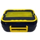 Електричний Ланч-бокс Electric Lunch Box C21 з підігрівом знімної металевої чаші Чорний з жовтим - изображение 5