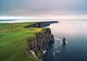 Флизелиновые фото обои с морем 3D Ландшафт Природа Скалы Ирландия Океан 254x184 см Крутой берег (12671V4)+клей - изображение 2