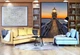 Флизелиновые 3D фотообои закат в интерьере 184x254 см Вечерний маяк (12023V4A)+клей - изображение 1