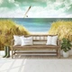 Флизелиновые фото обои лето море 3D 254x184 см пляж (11595V4)+клей - изображение 7