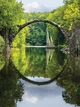 Флизелиновые красивые фото обои природа 206x275 см Мост Ракоче-Кромлау (11747VEA)+клей - изображение 2