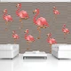Флизелиновые фото обои абстракция Фламинго (11143V)+клей - изображение 1