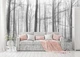 Флизелиновые фотообои лес в интерьере 254x184 см (11223V4)+клей - изображение 6