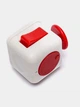 Фиджет куб Fidget Cube, кубик антистрес, Белый/Красный (902244202) - изображение 5