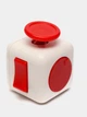 Фиджет куб Fidget Cube, кубик антистрес, Белый/Красный (902244202) - изображение 6