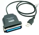 Кабель принтера-адаптер USB2.0 - LPT M/M 85 см Centronics SPP/EPP/ECP IEEE 1284 Черный - изображение 1