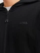 Толстовка на молнии мужская Jack & Jones 12253764-3 S Черная (5715512749204) - изображение 4
