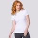Женская футболка JHK, Lady Comfort, белая, размер L, хлопок, круглый вырез - изображение 1