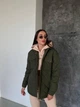 Женская куртка 42-44 XS-S Хаки - изображение 5